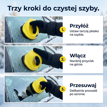 FrostOut — Elektryczna skrobaczka do szyb